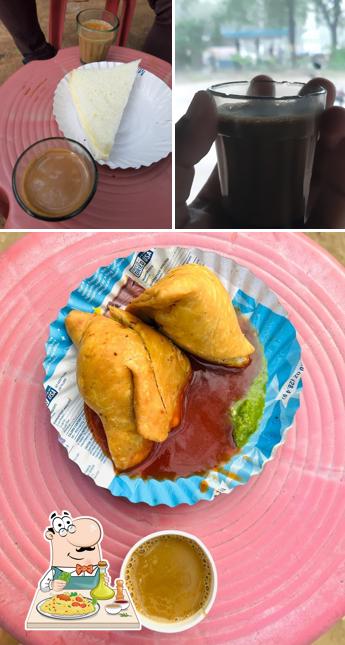 Chocolate mousse at Babari Fast Food Shop