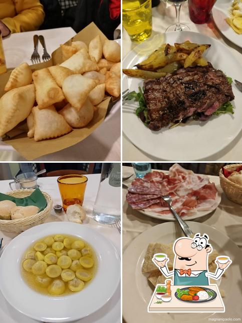 Gnocco fritto al Osteria Imelde Parma