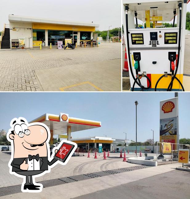 You can get some fresh air at the outside area of SHELL PETROL STATION