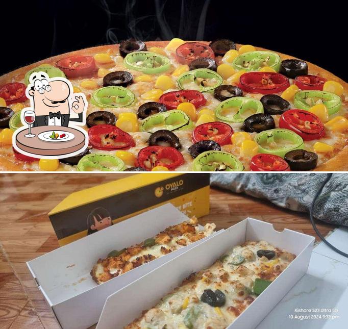 Food at Oyalo Pizza