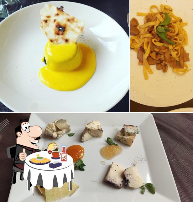 Piatto di formaggi al Ristorante Giardino Resta