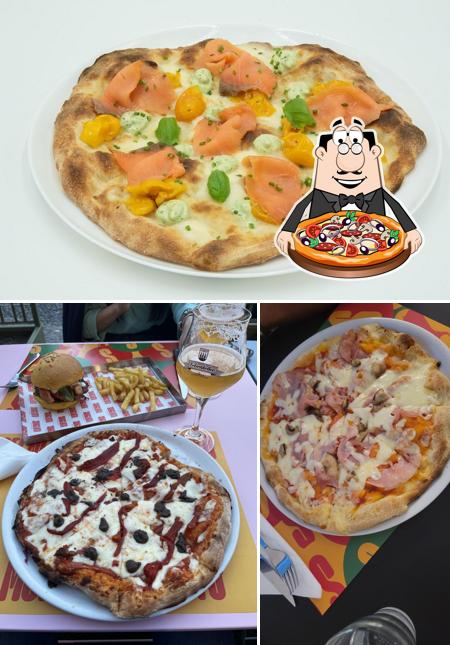 Prenditi tra le svariate varianti di pizza