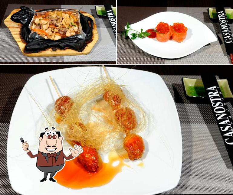 Platti al Ristorante Casanostra