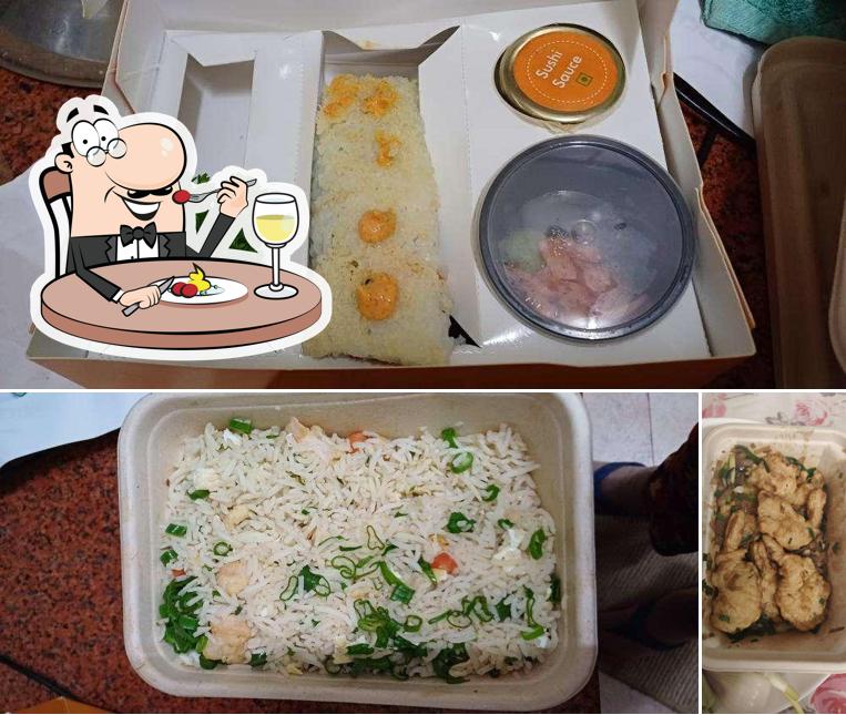 Among different things one can find food and interior at Big Wong