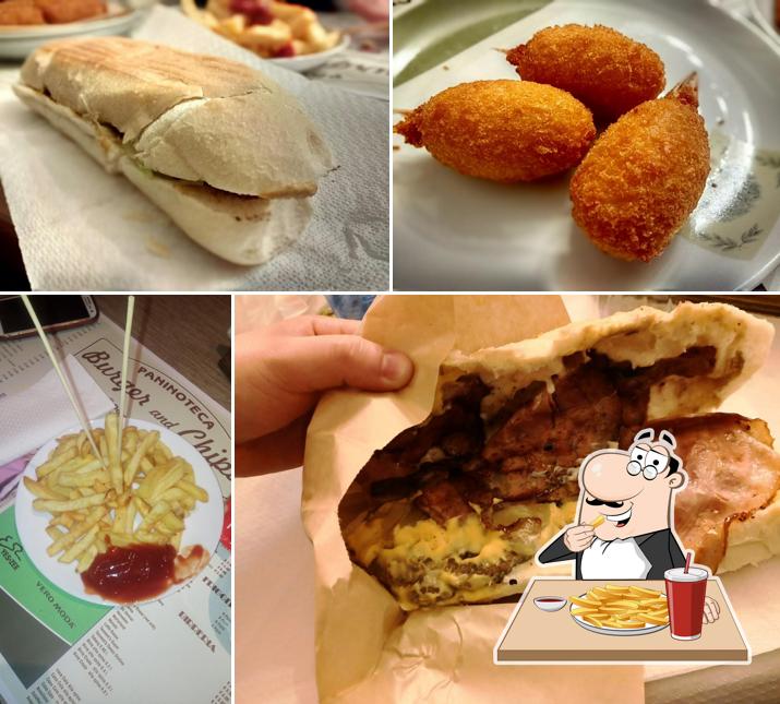 Patatine fritte al Paninoteca Burger and Chips