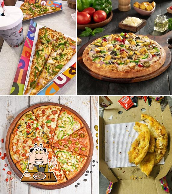 Try out pizza at Chicago Pizza