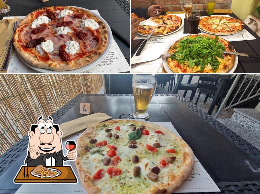 Prenditi tra le svariate varianti di pizza
