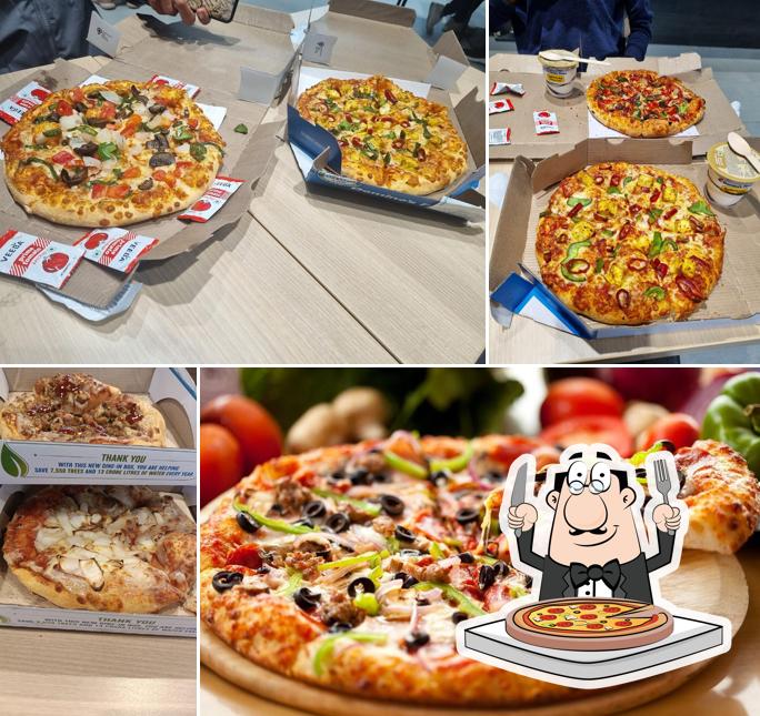 Order different kinds of pizza
