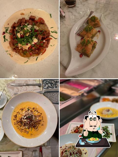 Cibo al Ristorante Siriano