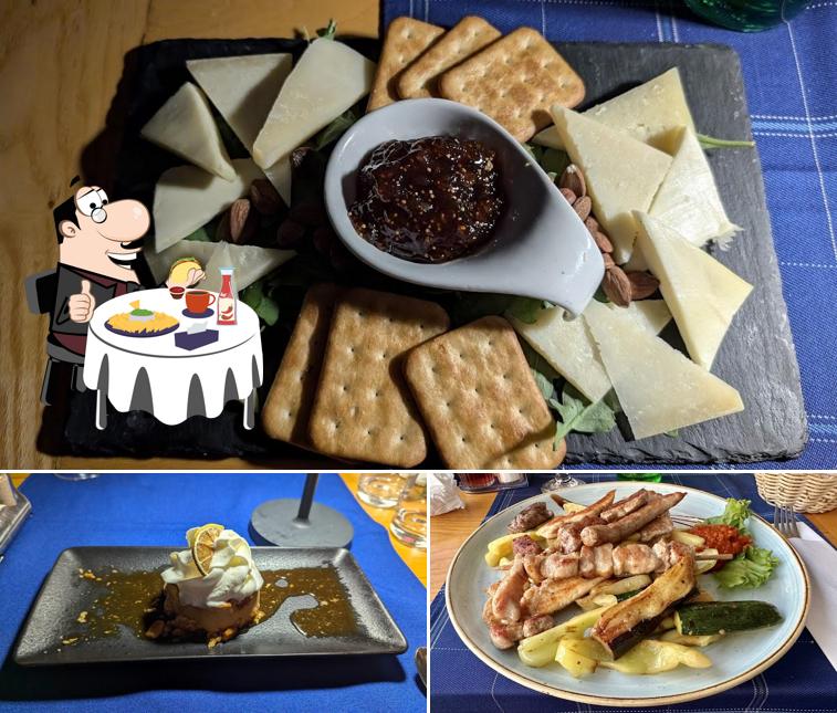 Piatto di formaggi al Ivan Restaurant