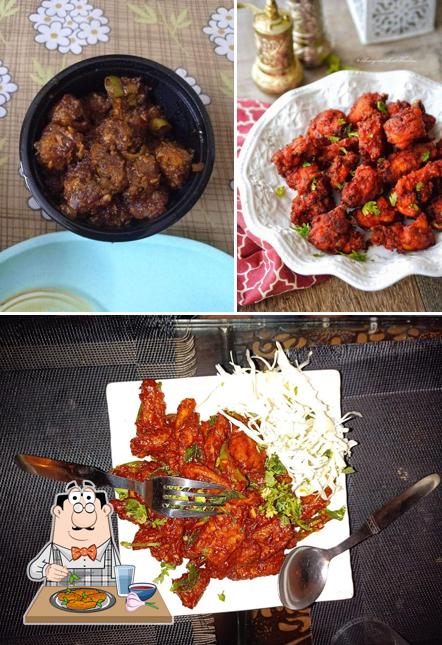 Chicken wings at Alankar Family Restaurant