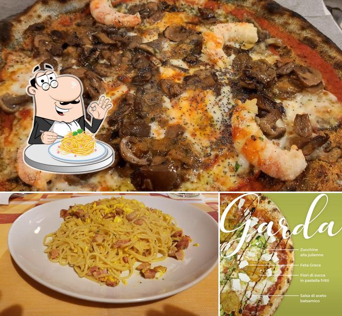 Spaghetti alla carbonara al Pizzeria Al Sole
