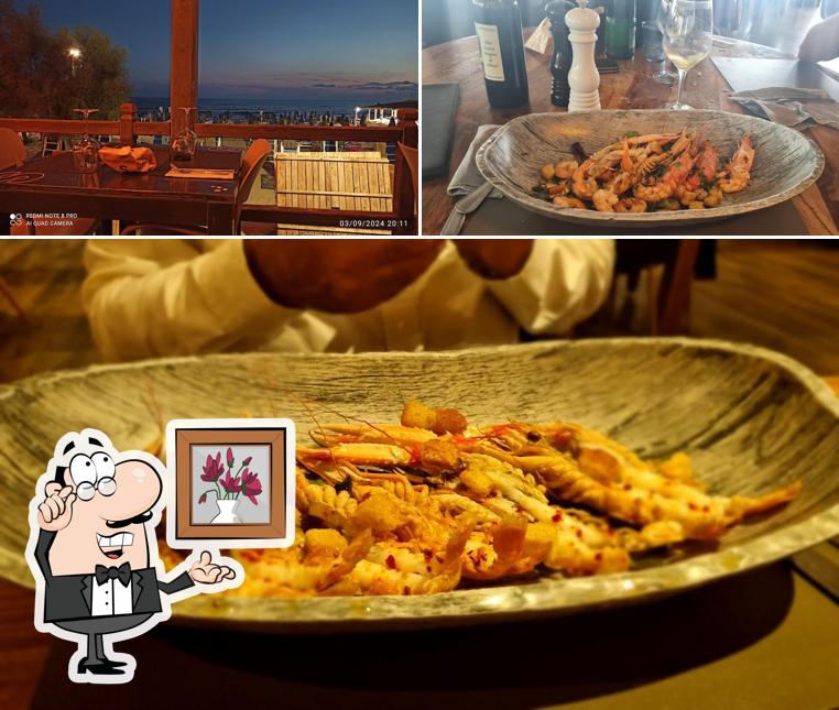 Schiano Cantina & Cucina Ristorante Torvaianica si caratterizza per la interni e cibo