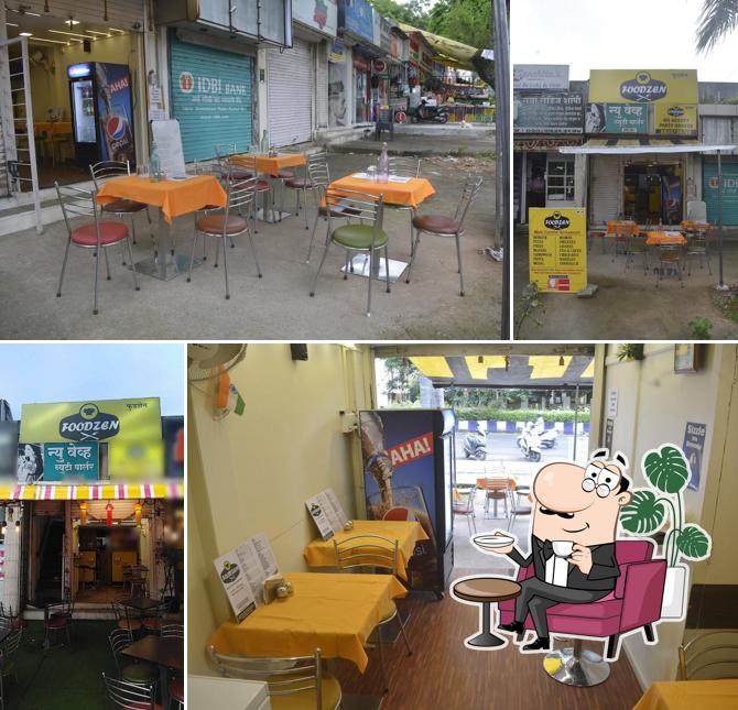 The interior of FOODZEN