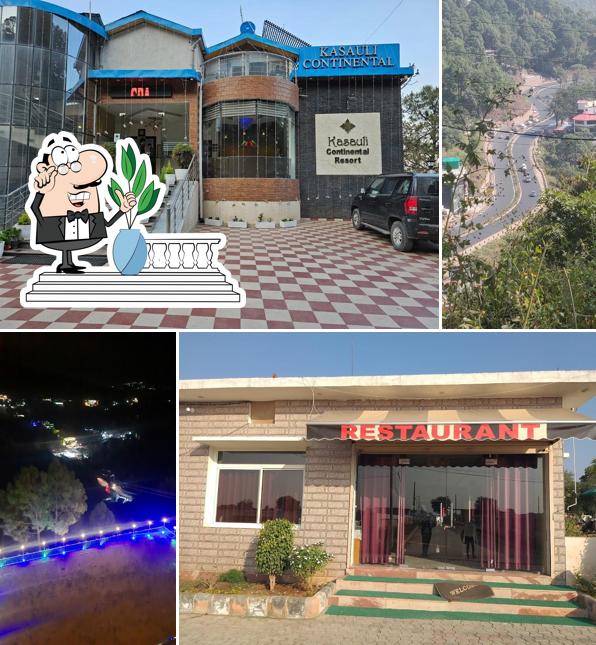 Enjoy the view outside Kasauli Continental Resort - Kasauli