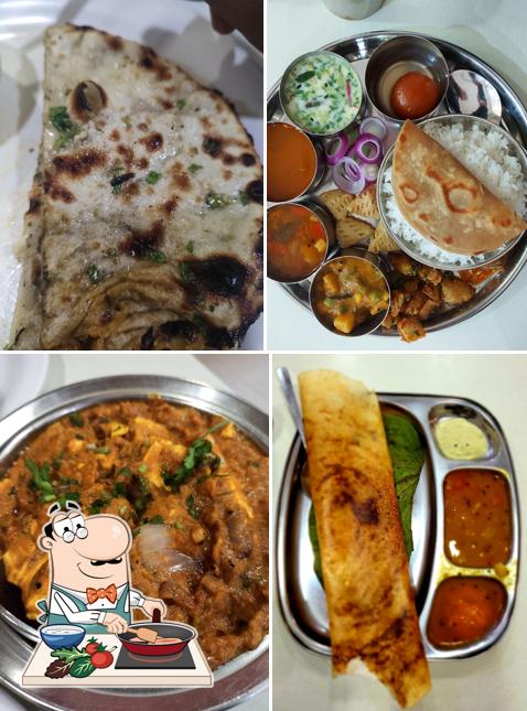 Chicken curry at AB Pure Vegetarian Restaurant