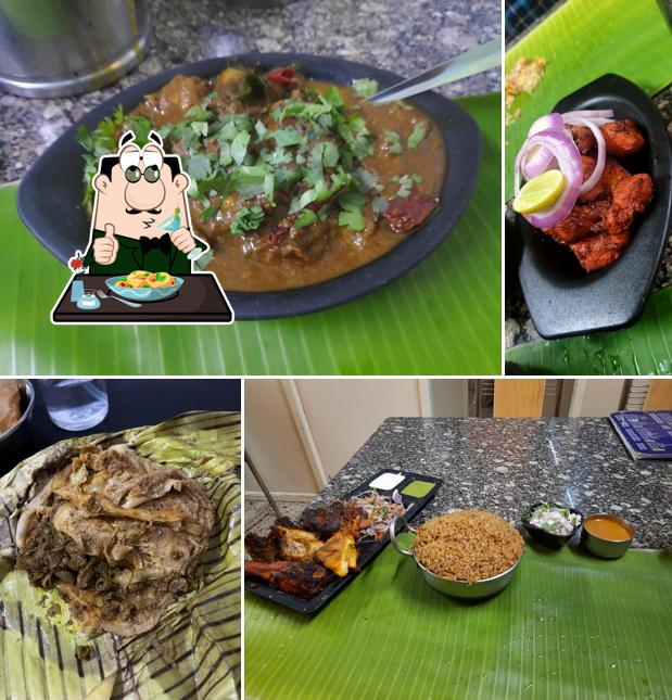 Food at Madurai Konar Mess