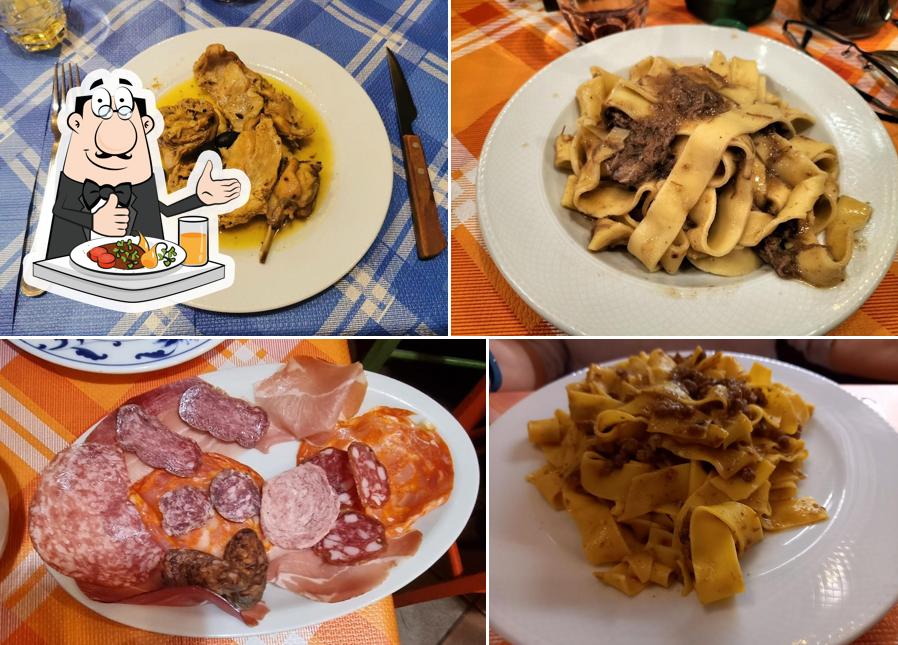 Platti al ANTICA TRATTORIA GARIBALDI DAL 1908, MENTANA