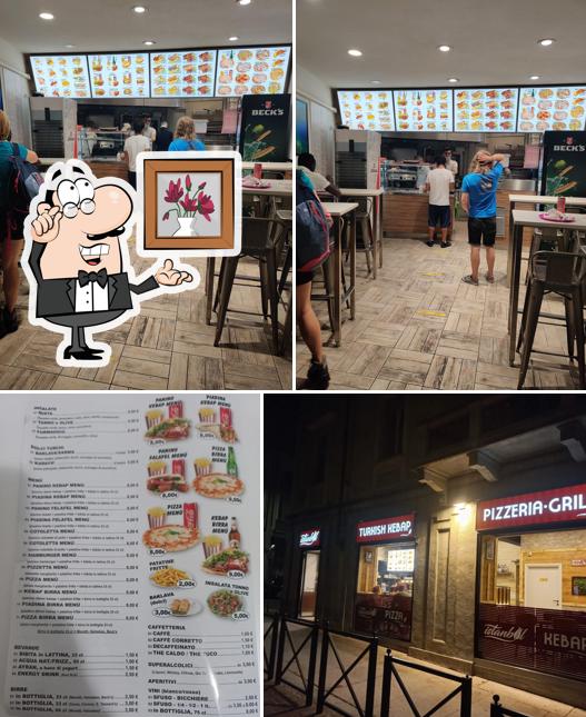 Dai un'occhiata agli interni di İstanbul Turkish kebap pizza grill