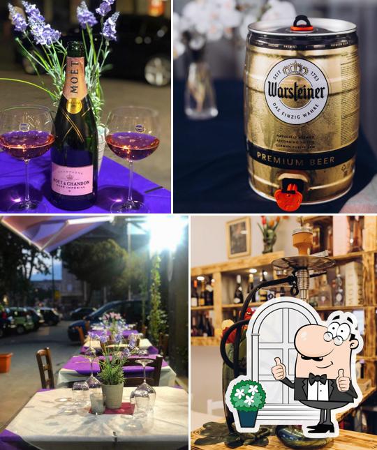 Questa è la foto che raffigura la esterno e bevanda di Ristorante Mille Fiori