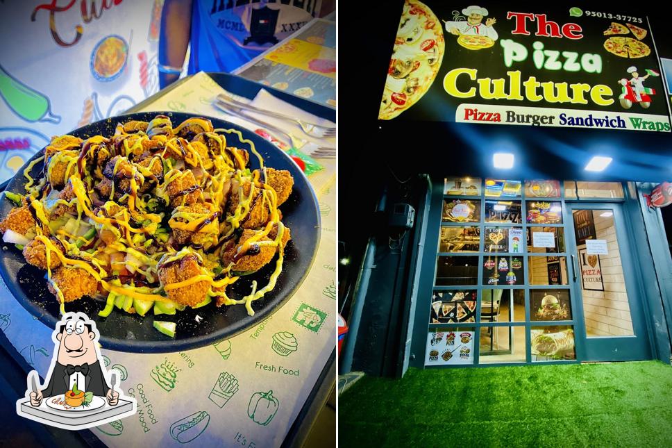 Food at The pizza culture
