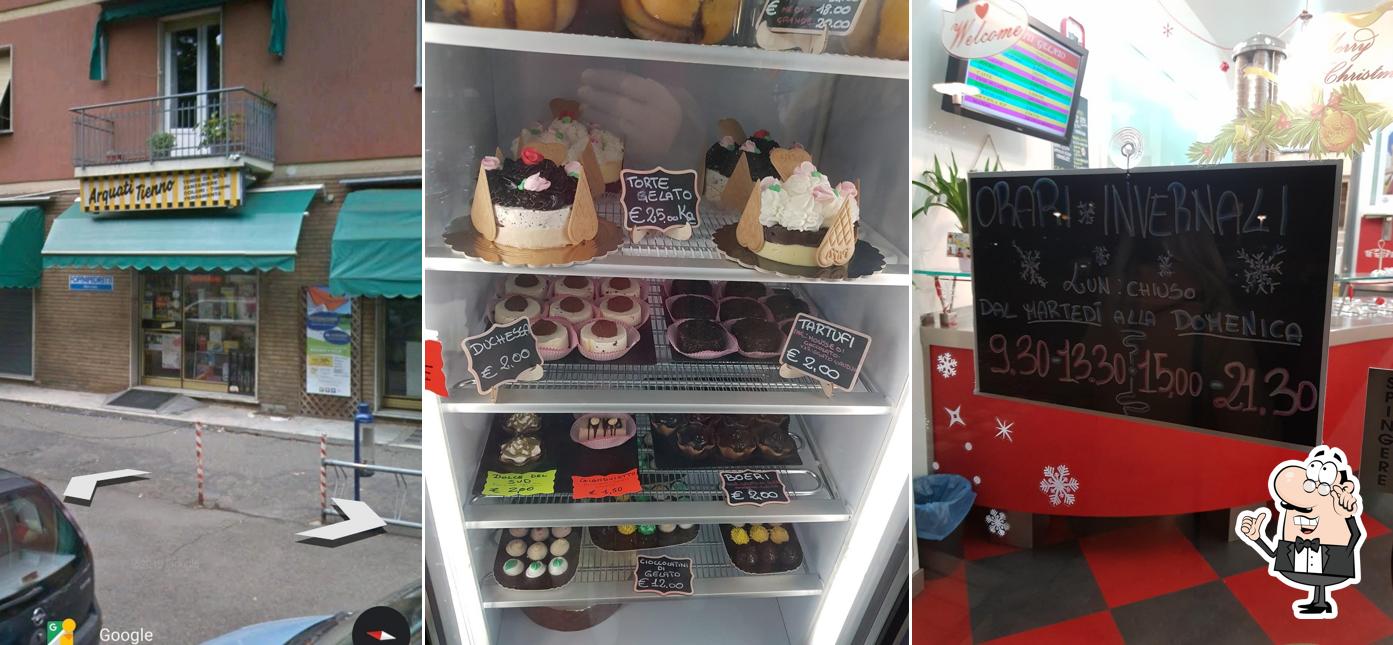Gli interni di Gelateria Martino Parma