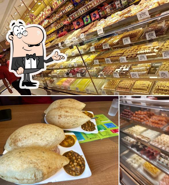 Take a seat at one of the tables at Gopal's