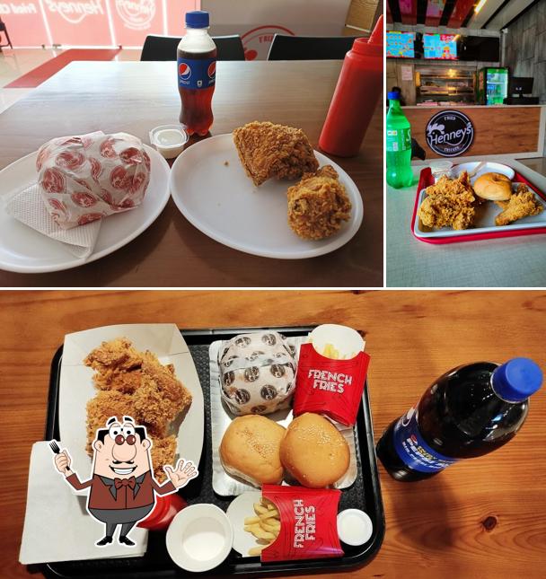 Fried chicken at Henney’s Fried Chicken