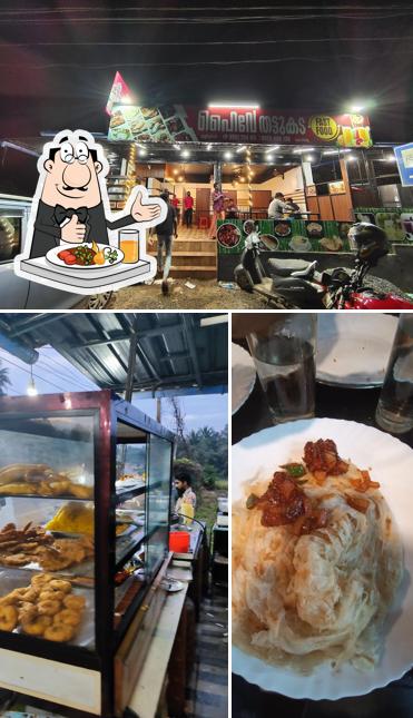 This is the image depicting food and exterior at Highway Thattukada