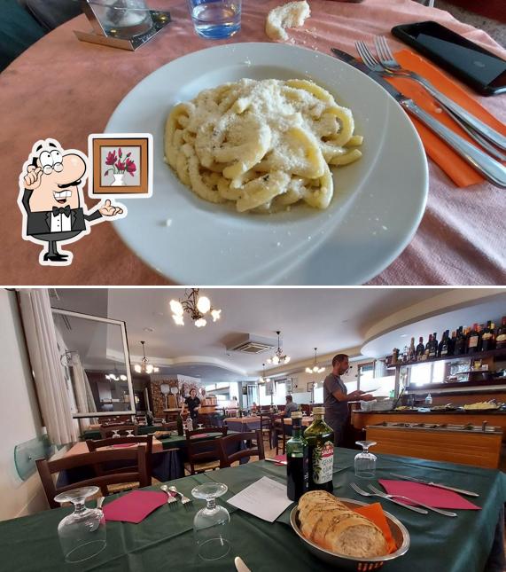 Gli interni di O' Sole Mio