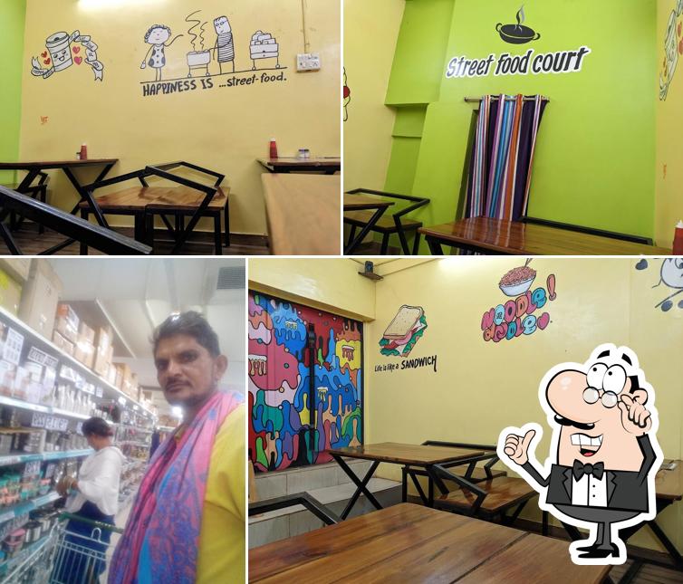 Check out how Street Food Court looks inside