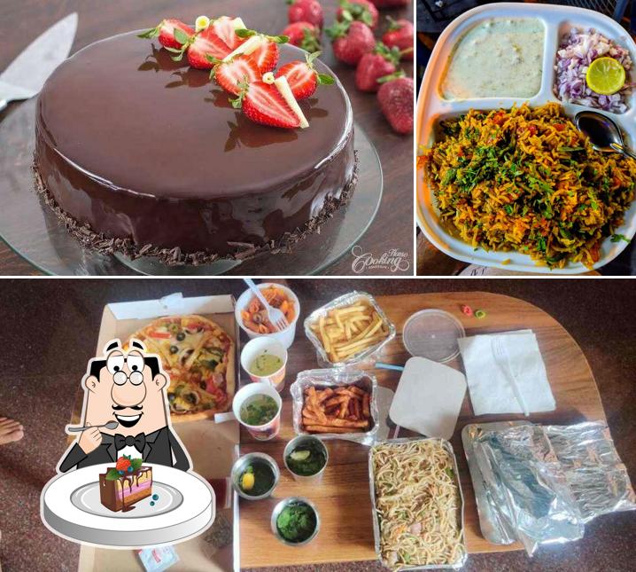 Chocolate cake at The Bread House