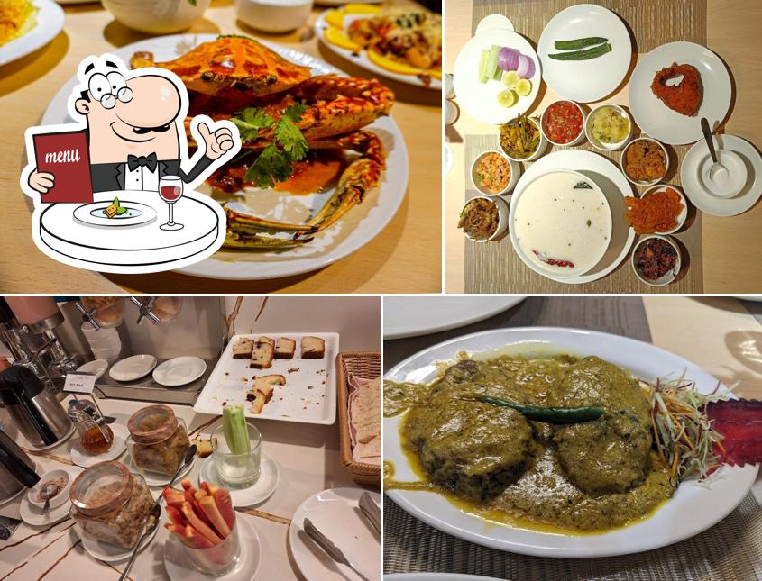 Food at Surfers Restaurant, Puri