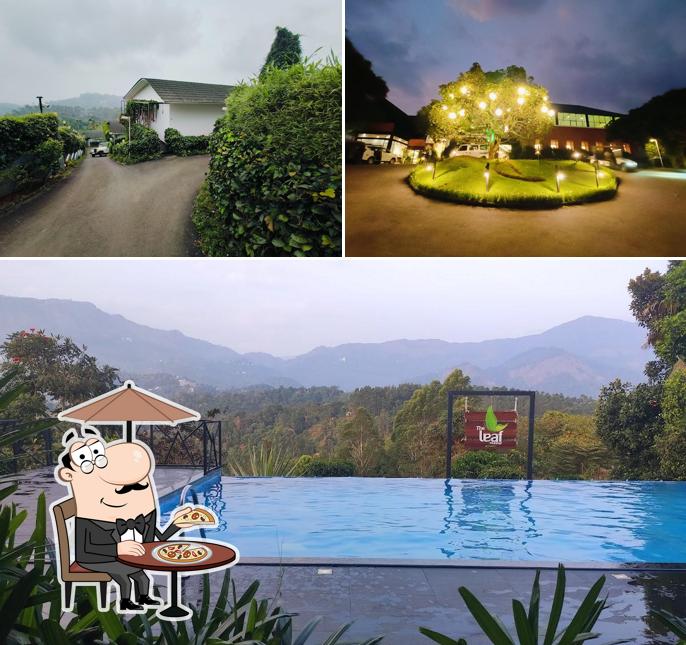 Enjoy the view at the outside area of The Leaf Munnar Resort