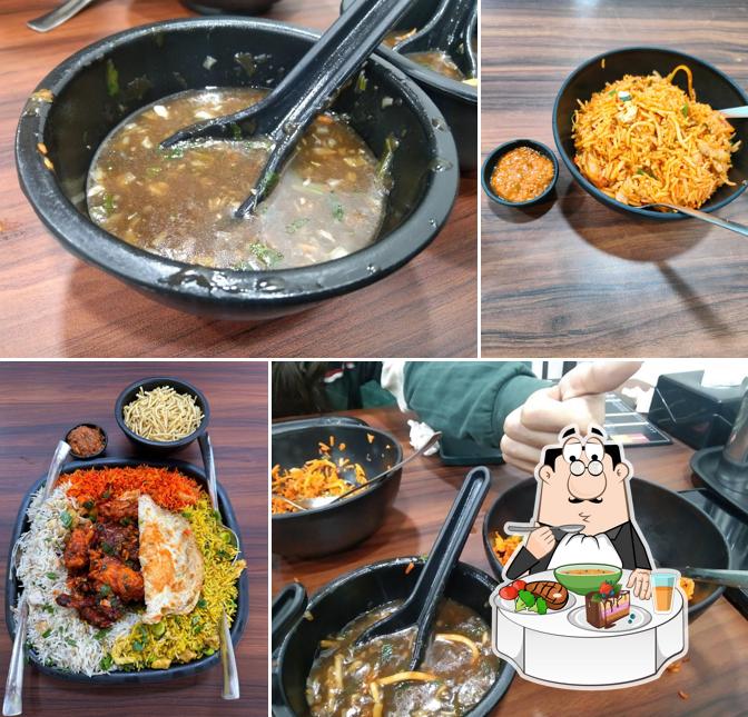 Hot and sour soup at The Rice Bowl