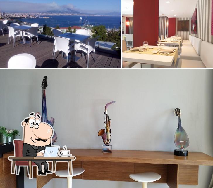 Villa Diamante si caratterizza per la interni e tavolo da pranzo