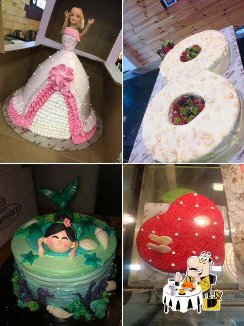 Food at Caramella's cake shop Dhole Patil road , Pune