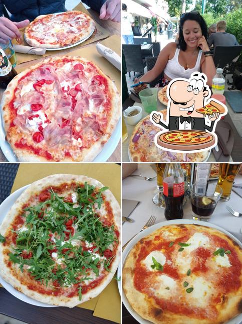 Ordina tra le molte varianti di pizza