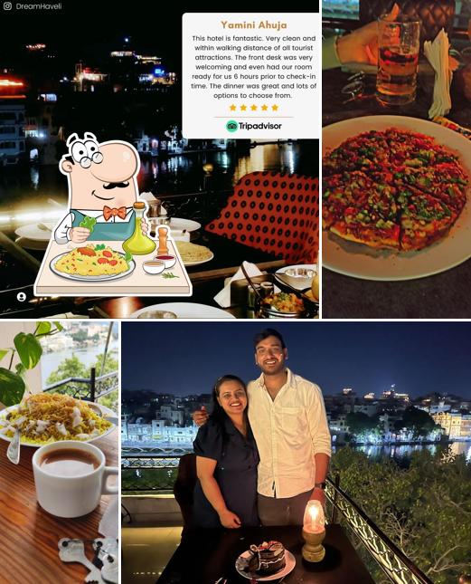 Food at Dream Heaven Haveli-Pichola Lake/Lake View Cafe in Udaipur