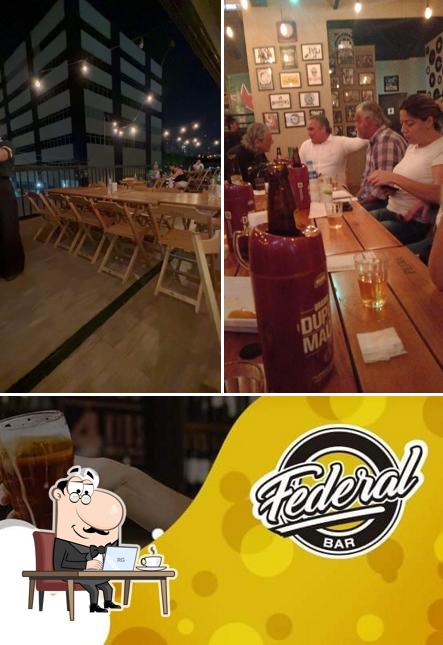 Veja imagens do interior do Federal Bar