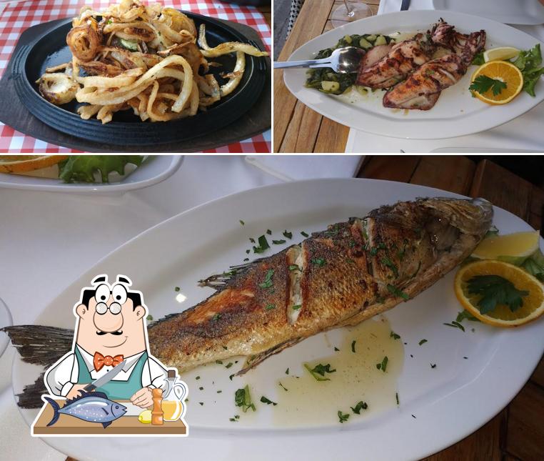 Salmone grigliato al Il Porto