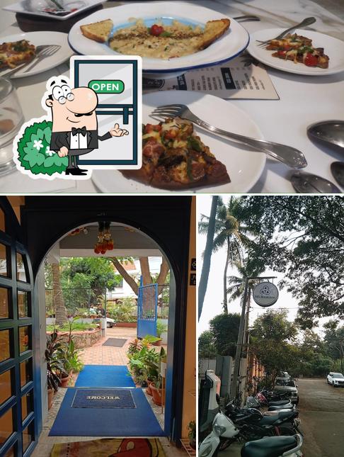 This is the photo displaying exterior and food at MS BOURGEON CAKE SHOP IN KOLHAPUR BEST CAFE IN KOLHAPUR