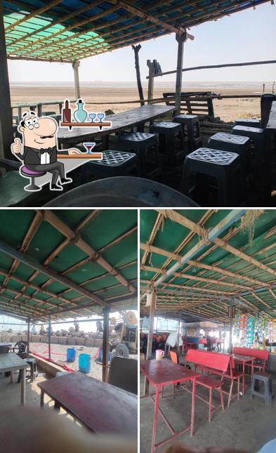 The interior of Shiv Shakti Food Cart
