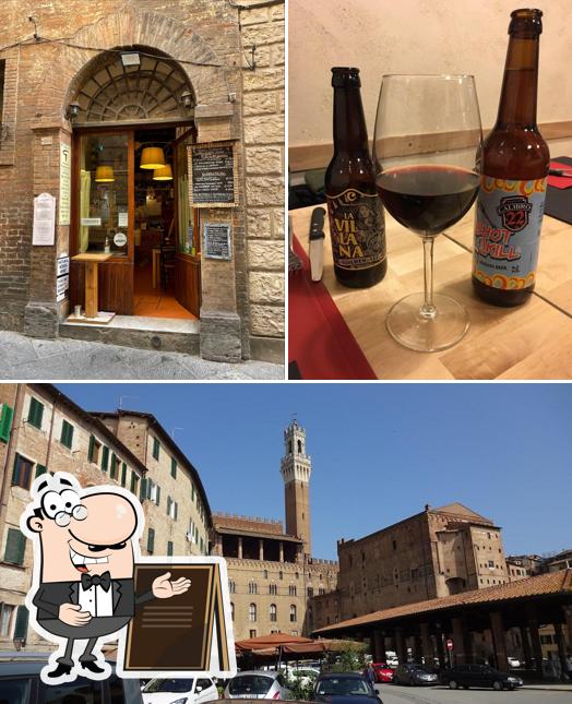 Guarda la foto che raffigura la esterno e birra di Vineria Tirabusciò