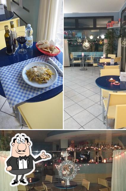 La foto della interni e cibo di Caffé Di Porta Milano