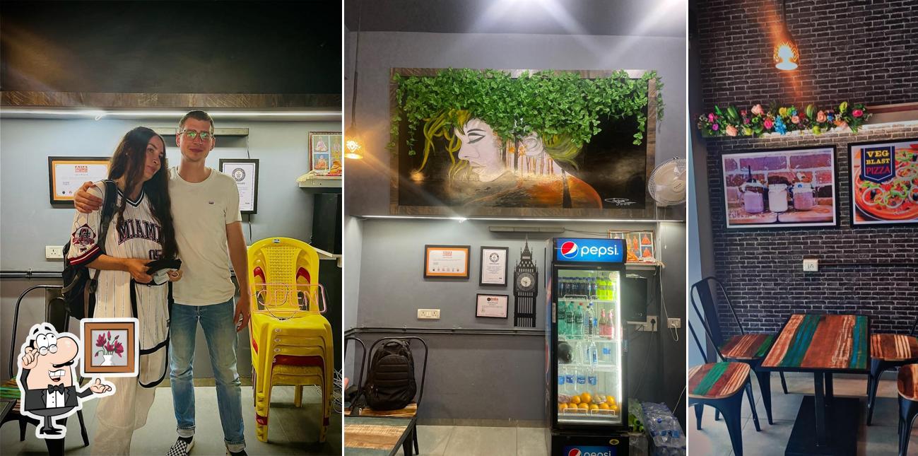 The interior of Helly & Chilly Cafe - Amigos