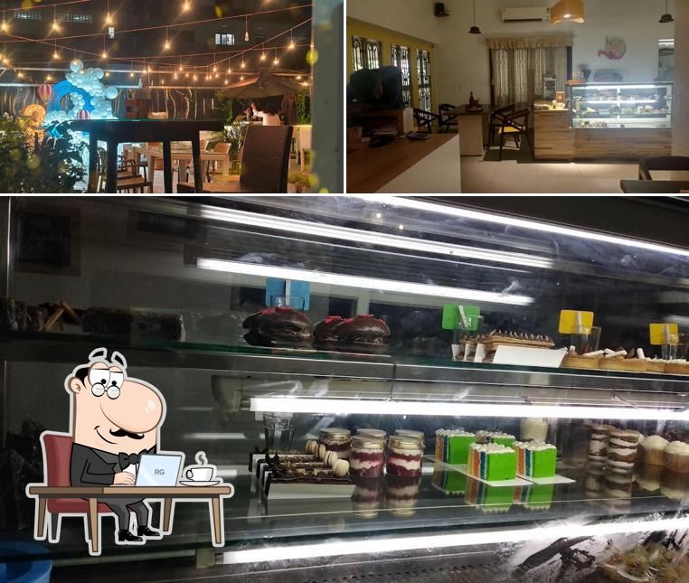 Check out how TFL ( The Food Lounge) looks inside