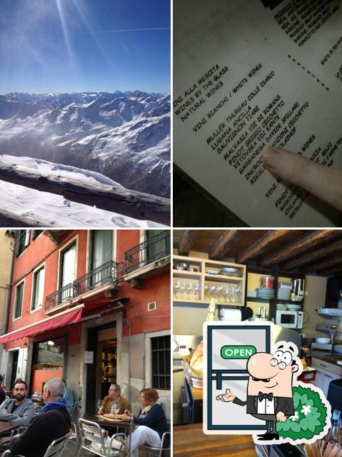 Goditi la vista dagli esterni di Al Prosecco