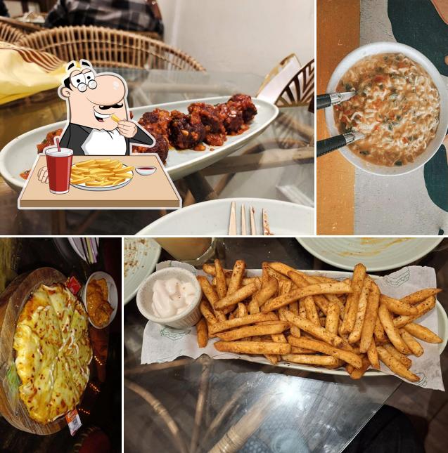 French fries at Cafe City Streets