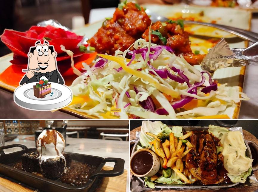 Chocolate cake at Unplugged - Music Bistro & Kitchen